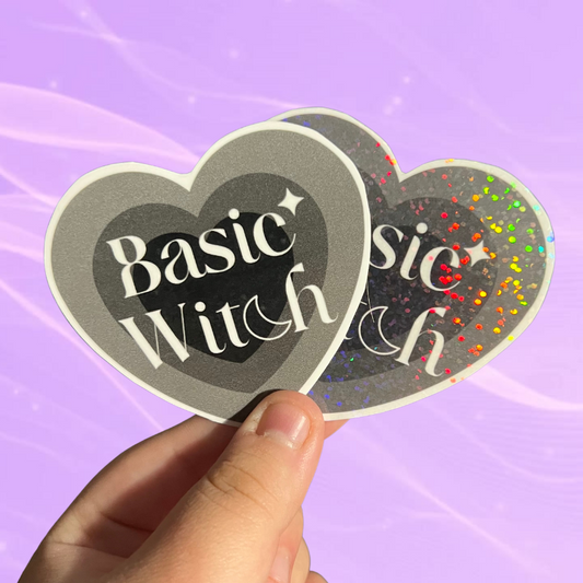 Basic Witch | Vinyl Sticker