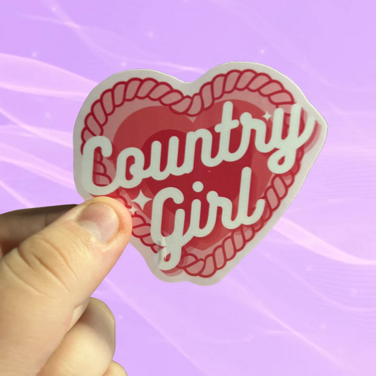 Country Girl | Vinyl Sticker