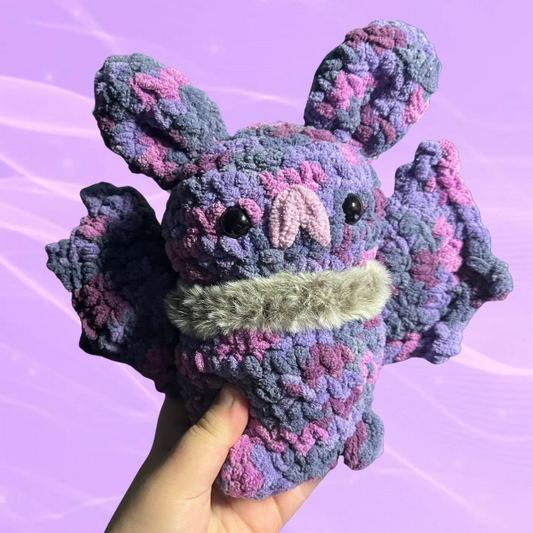 Purple Bat | Crochet Plush