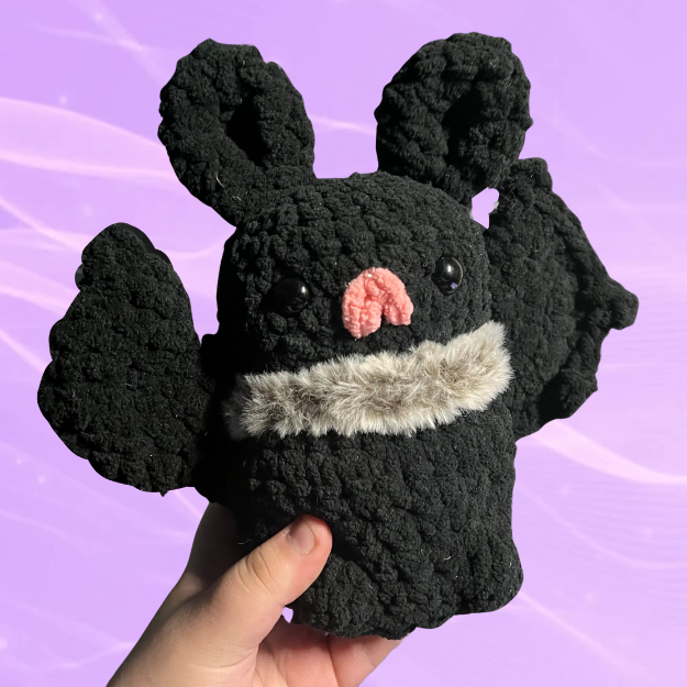 Black Bat | Crochet Plush