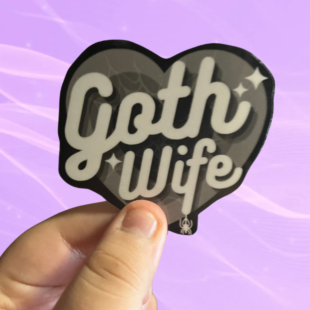 Goth Wife | Vinyl Sticker